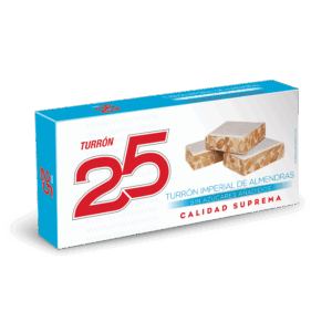 Turron Imperial de Almendra Sin Azúcar 200g Turron 25