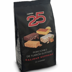 Porciones de Turrón Surtidas «Calidad Suprema» 250g Turron 25